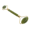 Double Rollers Jade Stone Massage Stick Wand - Rejuvenate Skin Firming for Face