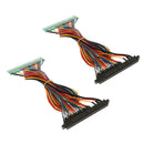 2pcs  28P JAMMA Arcade Projects Extension Cable Harness Extension Wire for