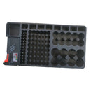 Black Battery Storage Box Case For AAA AA 9V C D Batteries