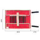 Red Sturdy Oxford Cloth Carry Bag for 20cm-30cm Camping Tent Pegs Stakes Nails
