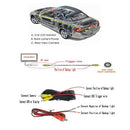 High-Definition Waterproof Night Vehicle Camera Metal Strip Lamp Rectangula