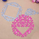 Flower Frame Metal Cutting Dies Stencils DIY Scrapbooking Paper Cart Decor A