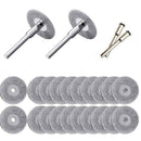 20 Pieces 22 Mm Diamond Cutting Wheel Cut Off Discs Coated Rotary Tools Wit J5E6