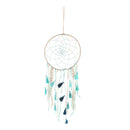 Dream Catcher - Linen Tassel Ring Girls Kids Nursery Dreamcatcher Ring Green