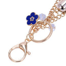 Synthetic Leather Tassel Keychain Car Key Chain Ornaments Bag Charm Royal B
