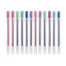 12 Color Gel Pen Set Art Glitter Pens Neon Coloring Painting 0.5mm Craft In G6J6