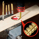 4 in 1 HSS Titanium Damaged Broke Screw Extractor Bolt Remover + Saw Drill Bit f