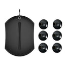 Silica Gel Earbuds In-ear Tips for Freebuds3 Bluetooth Earphone Black