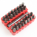 33 IN 1 Screwdriver Tool Holder Torx Star Hex Spanner Solid Screw Bit Fix Set