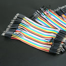 120pcs  Color Ribbon Line Breadboard Dupont Cable Jump 10cm Jumper Wire
