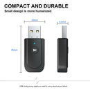 3 In 1 3.5mm Jack For TV Mini Portable Audio Receiver Transmitter Bluetooth 5.0