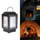 96 LED Solar 10W Flame Flickering Lantern Light Outdoor Landscape Garden Decor