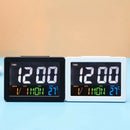 Digital Led Clock Lcd Display Desktop Electronic Alarm Clock Gift Multifunc