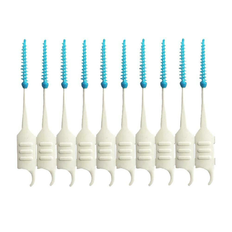 200pcs/lot Interdental Brush Dental Floss Teeth Oral Clean Double Head Tooth