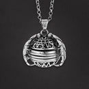 Expanding Magical Photo Memory Locket for 5 Photo Angel Wing Necklace