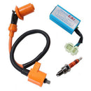 Racing Ignition Coil+Spark Plug+CDI Box For GY6 50cc-150cc 4-Stroke Engines S Gw