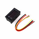 DC 0-100V 100A Digital Voltmeter Ammeter Dual Display Voltage Detector Curr