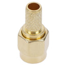 5pcs SMA Male Plug RF Coaxial Connector Crimp For RG58 RG142 RG400 LMR1ME