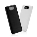 20000mAh Dual USB Mobile Battery Charger Power Bank Case DIY Kit black