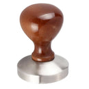 Tamper Wooden Handle 58mm Coffee Espresso Barista Bean Grinder Tamper Maker