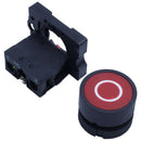 AC 600V 10A Momentary Red Green Sign NO NC Push Button Switch Station P1V9