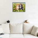 Full Round Drill 5D Diy Diamond Painting "Cartoon Cat" Embroidery Cross Sti