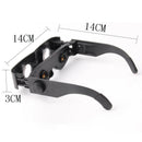 Adjustable Magnifier Glasses Style Outdoor Fishing Optics Binoculars Telescope