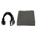 Replacement Fabric Cloth and Laces for Garden Lounge Bench Chairs Rhombus