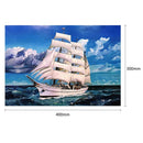 5D DIY Full Drill Diamond Painting Ocean Ship Cross Stitch Embroidery Kits