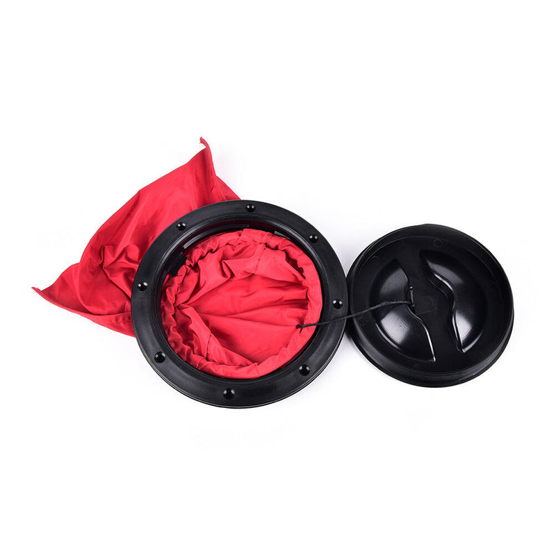 8" Deck Plate & 8 * Screws Boat Kayak Canoe Storage Bag Cover Kit Hatch O`US