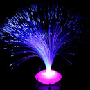 Changeant LED fibre optique nuit lampe stand Home Decor col 3C