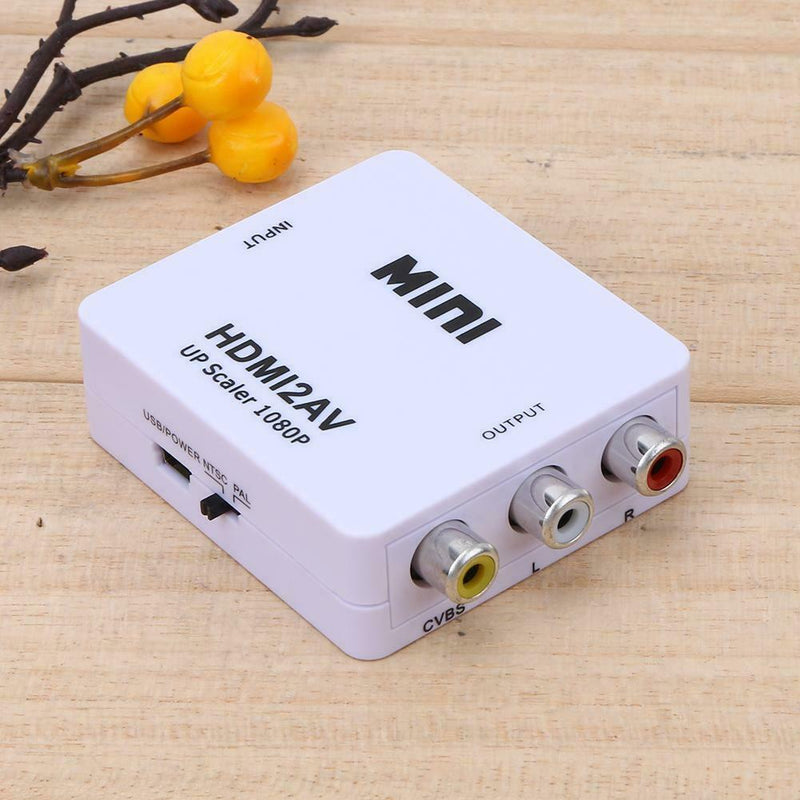 Mini HDMI TO AV Converter HDMI to CVBS HDMI24AV 480p Adapter