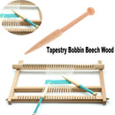 1PC DIY Weaving Tool Wood Woven Sweater Scarf Tapestry Bobbin Crochet Hook 3C