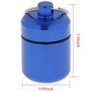 Airtight Outdoor Survival Aluminum Alloy Pill Case Cache Drug Holder Medic OZ
