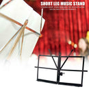 Folding Music Stand Music Sheet Tripod Holder Guitar Violin Score Rack