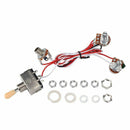 Guitar Wiring Harness 3Way Toggle Switch 1V1T 500k Electric Guitar 2 Humbuc