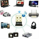 Wireless USB Bluetooth 4.0 Adapter Dongle Fit For PC Laptop Win XP Vista 7/8/10