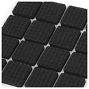 Furniture Table Feet Floor Protection Pads Protectors 18mm 32pcs Black