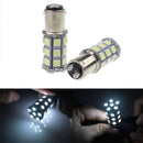 2Pcs 1157 5050 27SMD LED Replace Marine Auto Car Light Bulb Lamp DC 12V White