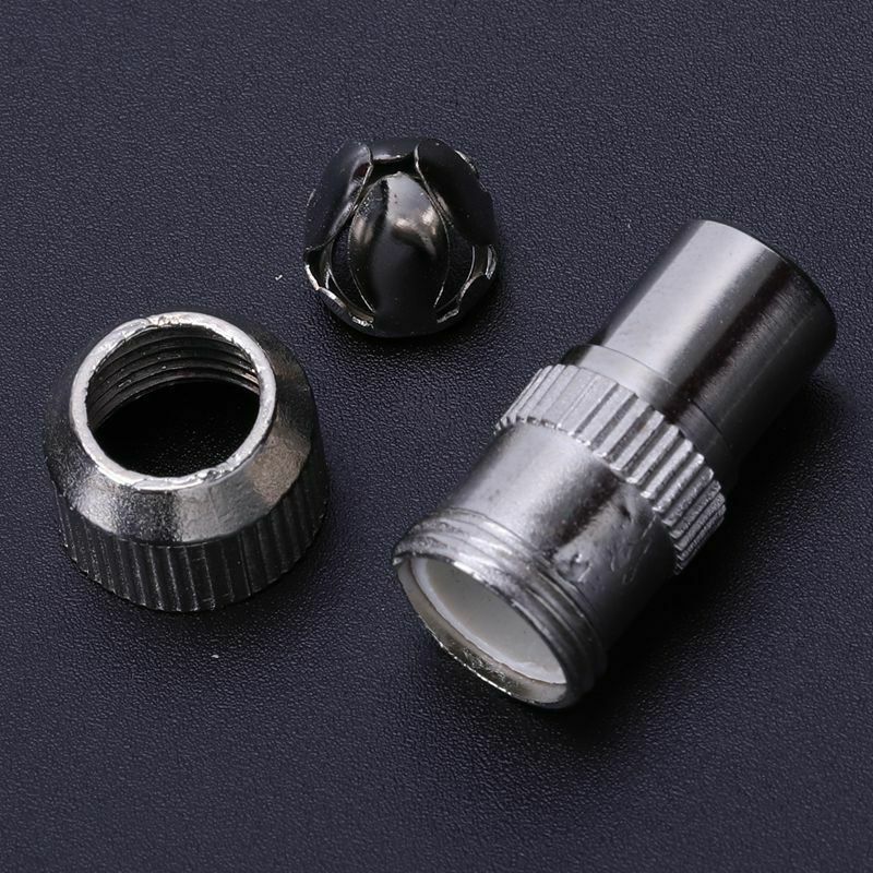 1 x Male TV Coaxial Connector Plug Zinc alloy