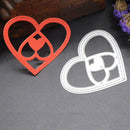 Heart Cutting Die Stencil Embossing Scrapbook Craft DIY Photo Paper Card
