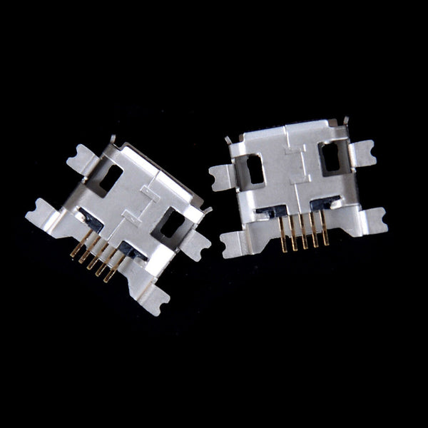 20pcs 5pin Female Micro USB Connector 4 feet Jack Socket SMD Charging A Gw