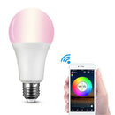 8W Wifi Smart LED Light Bulb E27 Dimmable App Control for Amazon Google Home