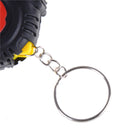 Retractable Ruler Tape Measure Key Ring Chain Mini Pocket Size Metric1m/3.28 â„–[