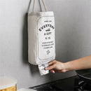 Household Paper Organizer Garbage Trash Storage Bag Vegetable Hanging Container