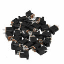 30Pcs 2.1x5.5mm Female Connector DC Power Supply Jack Socket for PCB T9K5