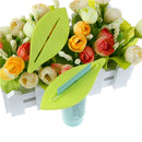 2PCS Leaves Bathroom Tube Dispenser Toothpaste Squeezer Tube Rolling Holder ES