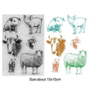 Animal Silicone Clear Stamps DIY Scrapbooking/Photo Album Cards Paper Craft