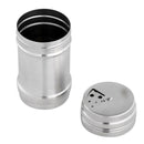 Salt Pepper Shaker Stainless Condiment Dispenser for Outdoor Camping Use S