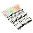 12Pcs gel pen Tiny Milk cow pen school Stationery Sundries stationary store o G4